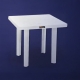 Mesa Quadrada Solplast 80cm