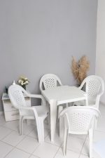 Jogo de Poltronas Jacarecica Solplast - 1 Mesa + 4 Poltronas - Imagem 3